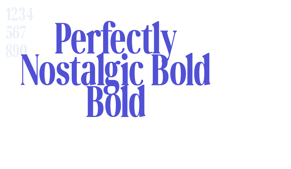 Perfectly Nostalgic Bold Bold-font-download