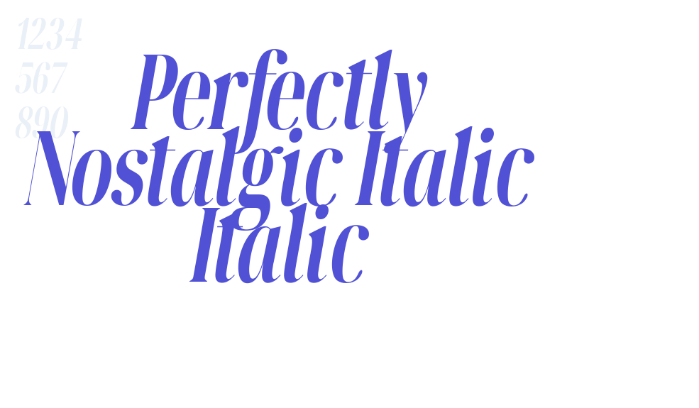 Perfectly Nostalgic Italic Italic-font-download