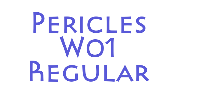 Pericles W01 Regular Font Download