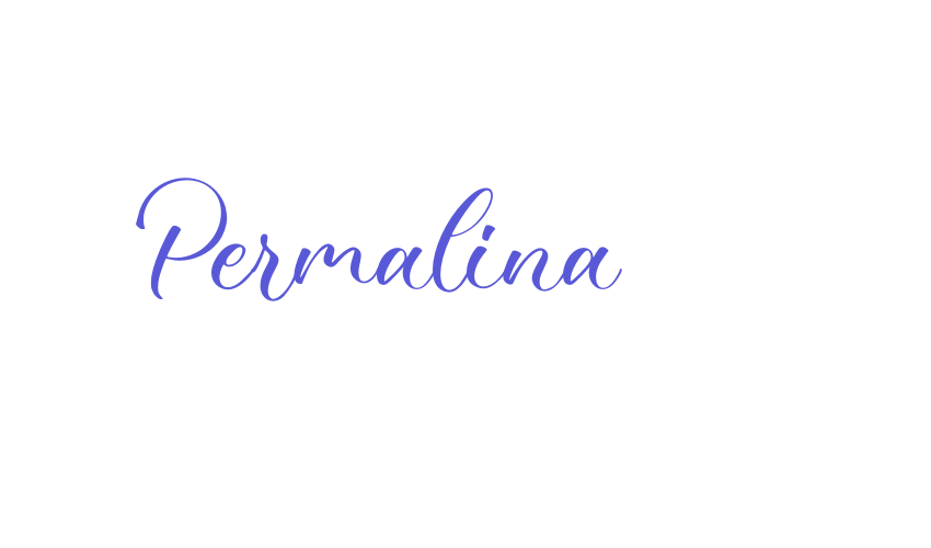 Permalina Font