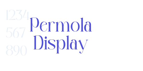 Permola Display-font-download