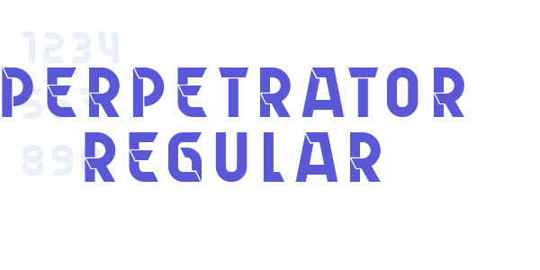 Perpetrator Regular font