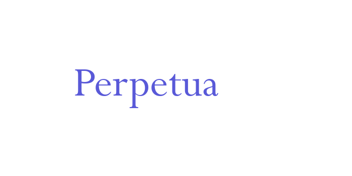 Perpetua Font Download