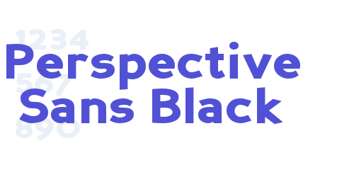 Perspective Sans Black-font-download
