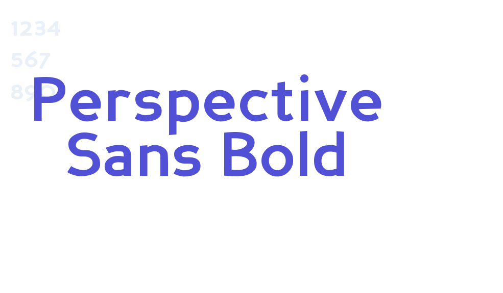 Perspective Sans Bold-font-download