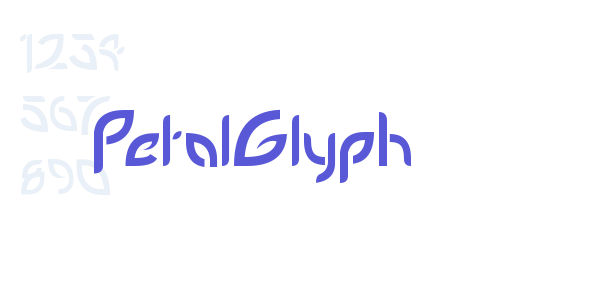 PetalGlyph font