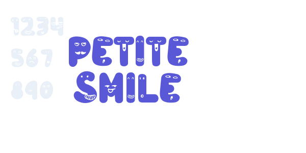 Petite Smile font free