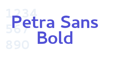Petra Sans Bold-font-download