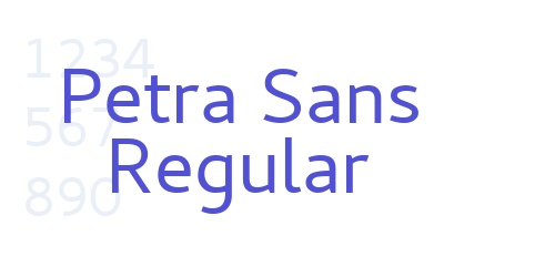 Petra Sans Regular-font-download