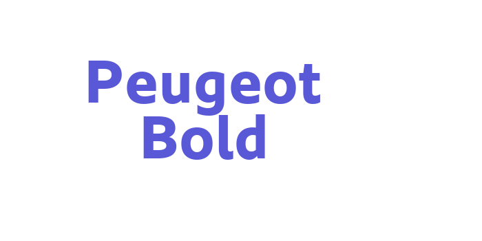 Peugeot Bold Font Download