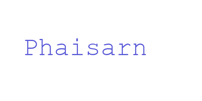 Phaisarn Font Download