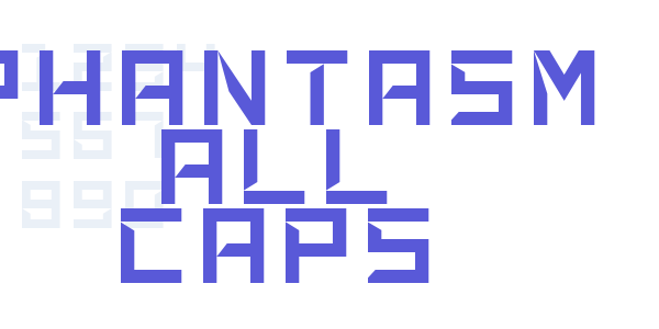 Phantasm All Caps font free