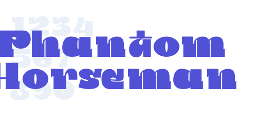 Phantom Horseman-font-download