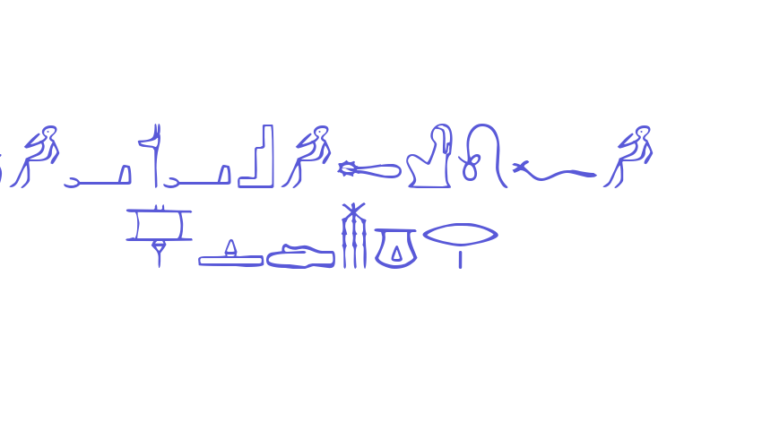 PharaohGlyph Medium Font Download