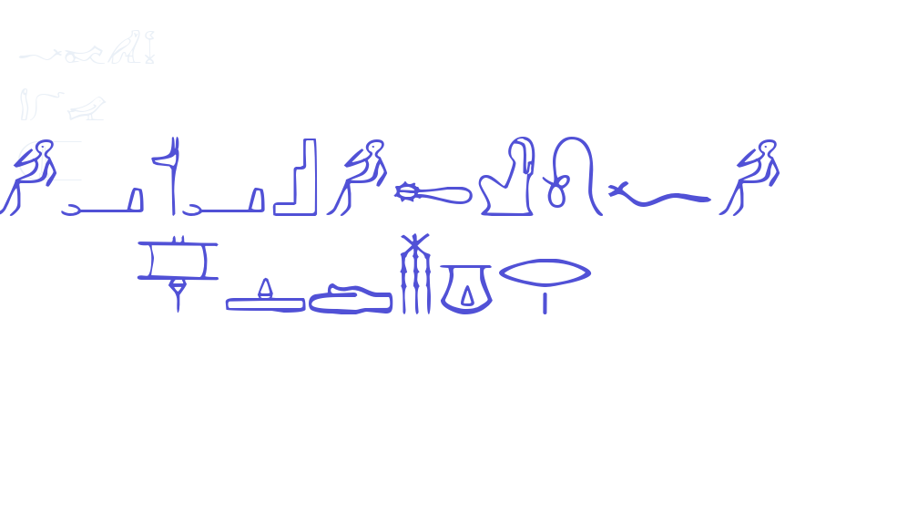 PharaohGlyph Medium-font-download