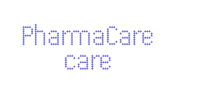 PharmaCare care Font Download