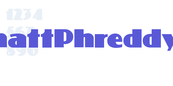 PhattPhreddy font free