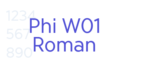Phi W01 Roman