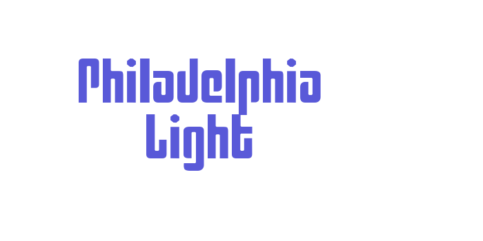 Philadelphia Light Font Download