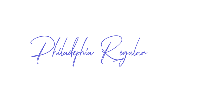 Philadephia Regular Font Download