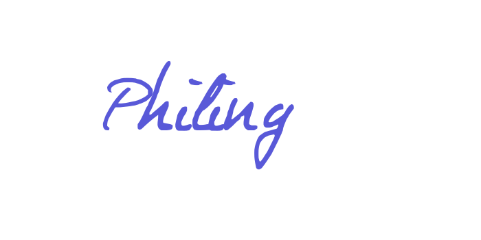 Philing Font Download