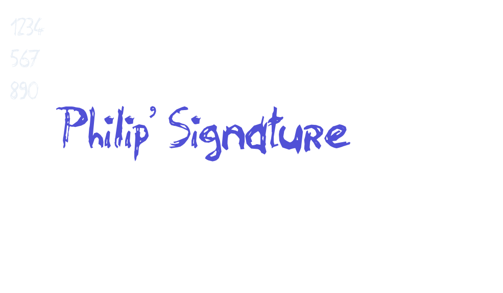 Philip’ Signature-font-download