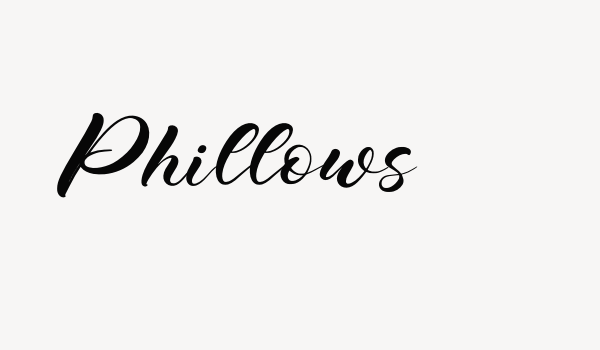 Phillows Font