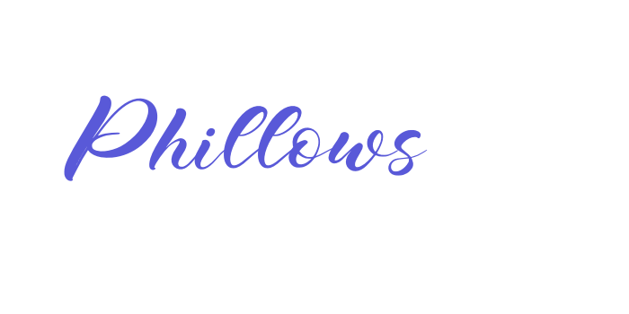 Phillows Font Download