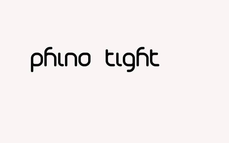 Phino Tight Font