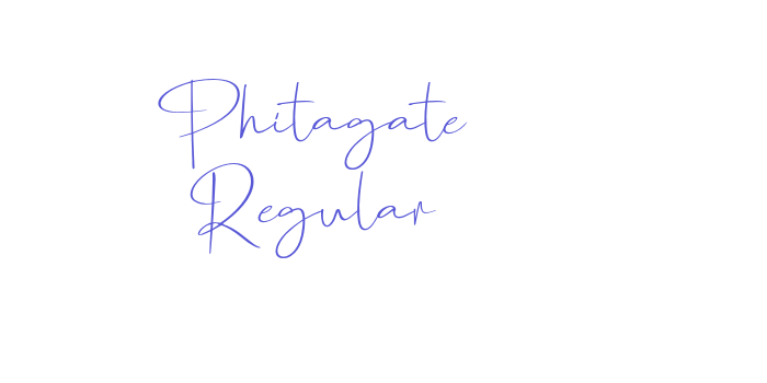 Phitagate Regular Font Download