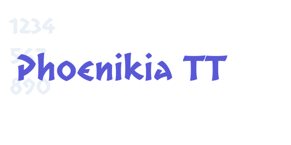 Phoenikia TT font