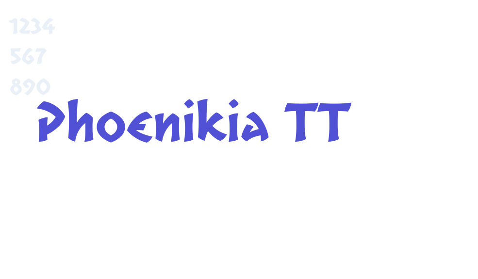 Phoenikia TT-font-download