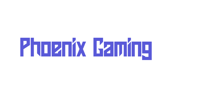 Phoenix Gaming Font Download