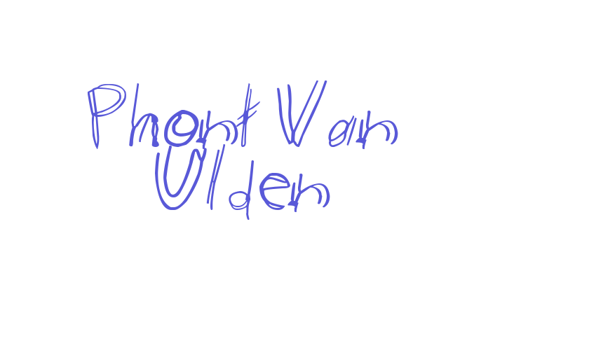 Phont Van Ulden Font Download