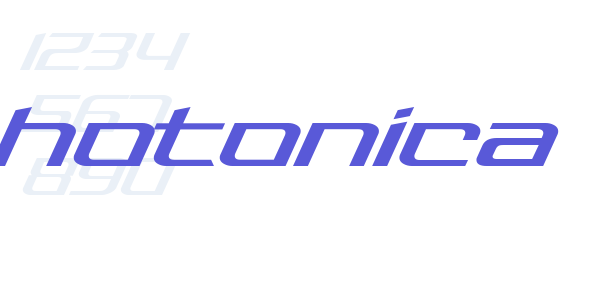 Photonica font free