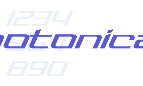 Photonica Font