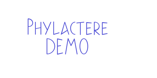 Phylactere DEMO-font-download