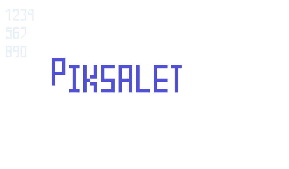 Piksalet-font-download