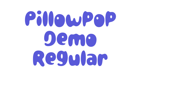 Pillowpop Demo Regular Font Download