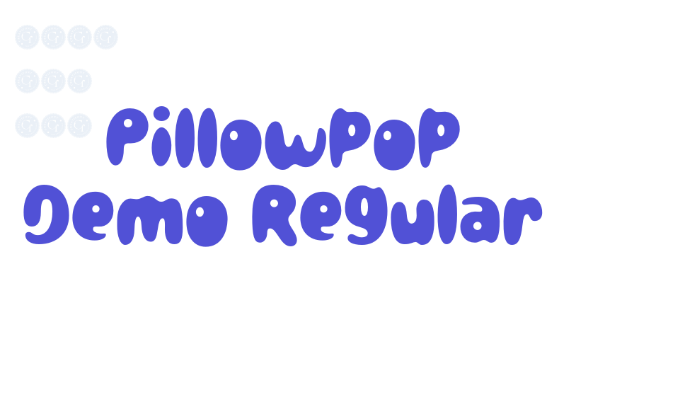 Pillowpop Demo Regular-font-download