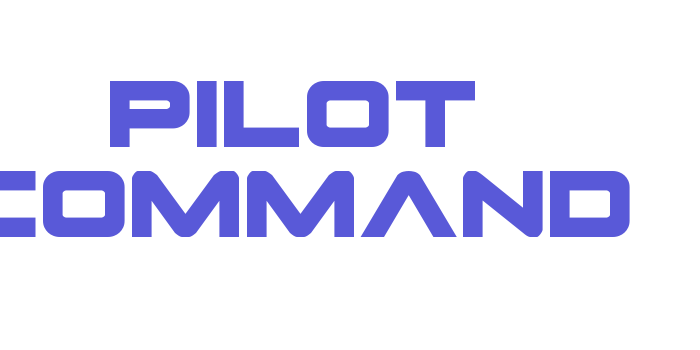 Pilot Command Font