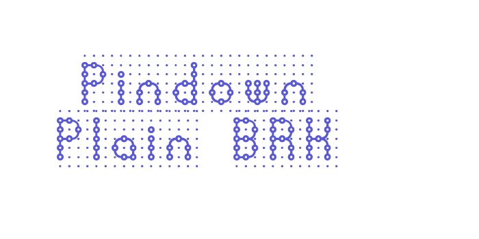 Pindown Plain BRK Font Download