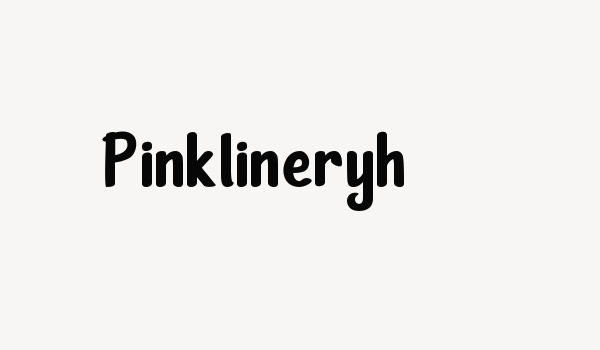 Pinklineryh Font