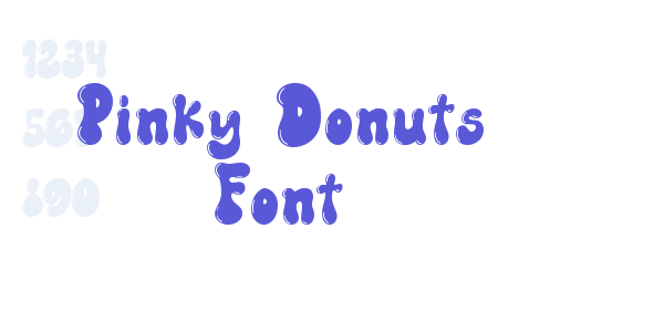 Pinky Donuts Font font free