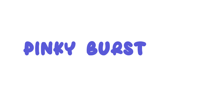 Pinky Burst Font Download