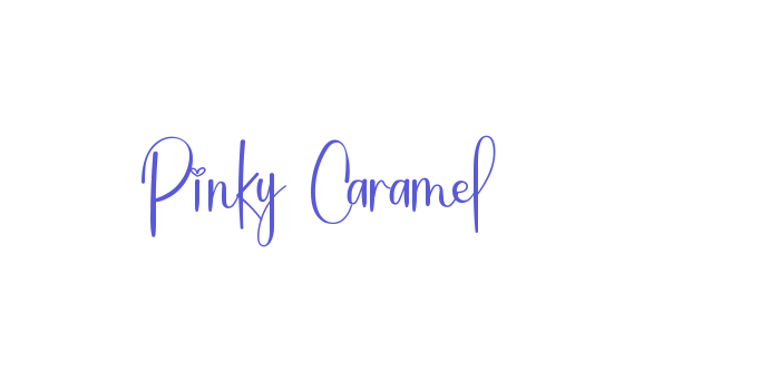 Pinky Caramel Font