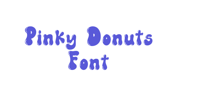 Pinky Donuts Font Font Download