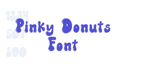 Pinky Donuts Font-font-download