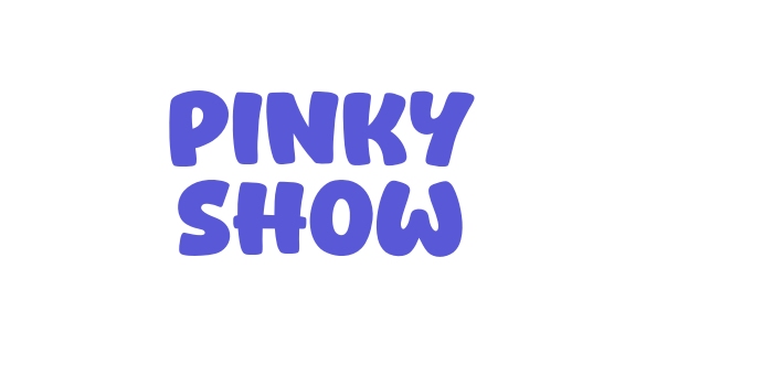 Pinky Show Font Download