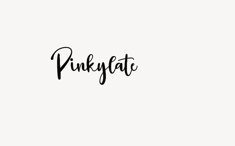 Pinkylate Font